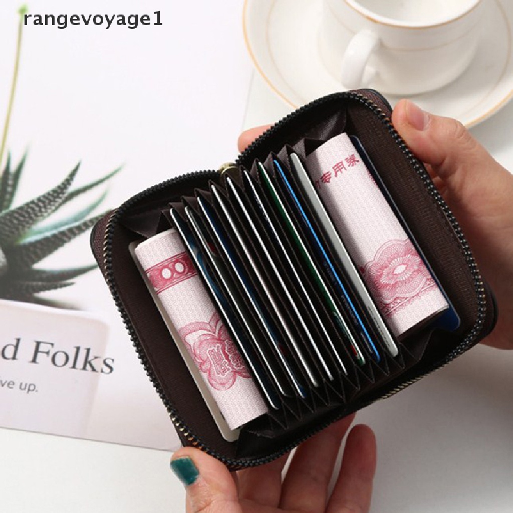 DISNEY Ví Ngắn Cỡ Nhỏ Có Khóa Kéo Họa Tiết Chuột Mickey Minnie Dễ Thương Cho Nữ