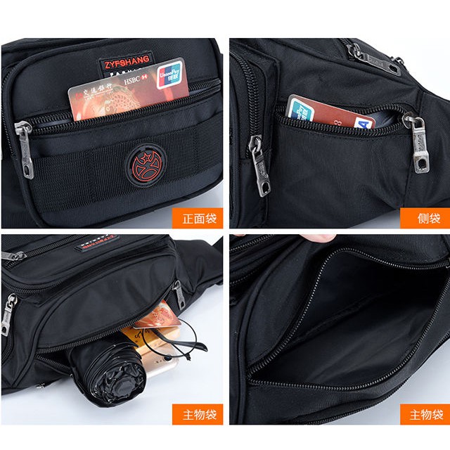 Túi đeo hông bằng vải Oxford chống thấm nước đa năng thời trang mới cho nam và nữ fp126 | BigBuy360 - bigbuy360.vn