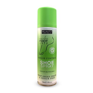 Xịt khử mùi giày hiệu quả Beauty Formulas Anh Quốc 100ml