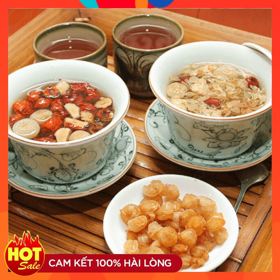 Trà Thanh Nhiệt Đẹp Da Hoa Nhài Đà Lạt - Táo Đỏ Tân Cương Sấy Khô Giúp Khử Mùi Tạo Hương Tự Nhiên 75 Gam