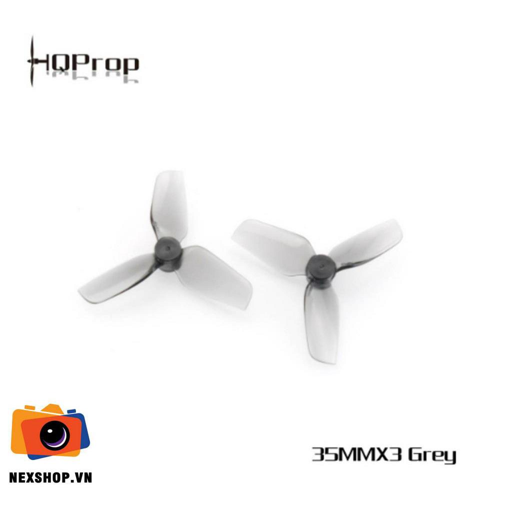Cánh máy bay HQ Micro Whoop Prop 35MMX3 Red (2CW+2CCW)-Poly Carbonate-1MM Shaft
