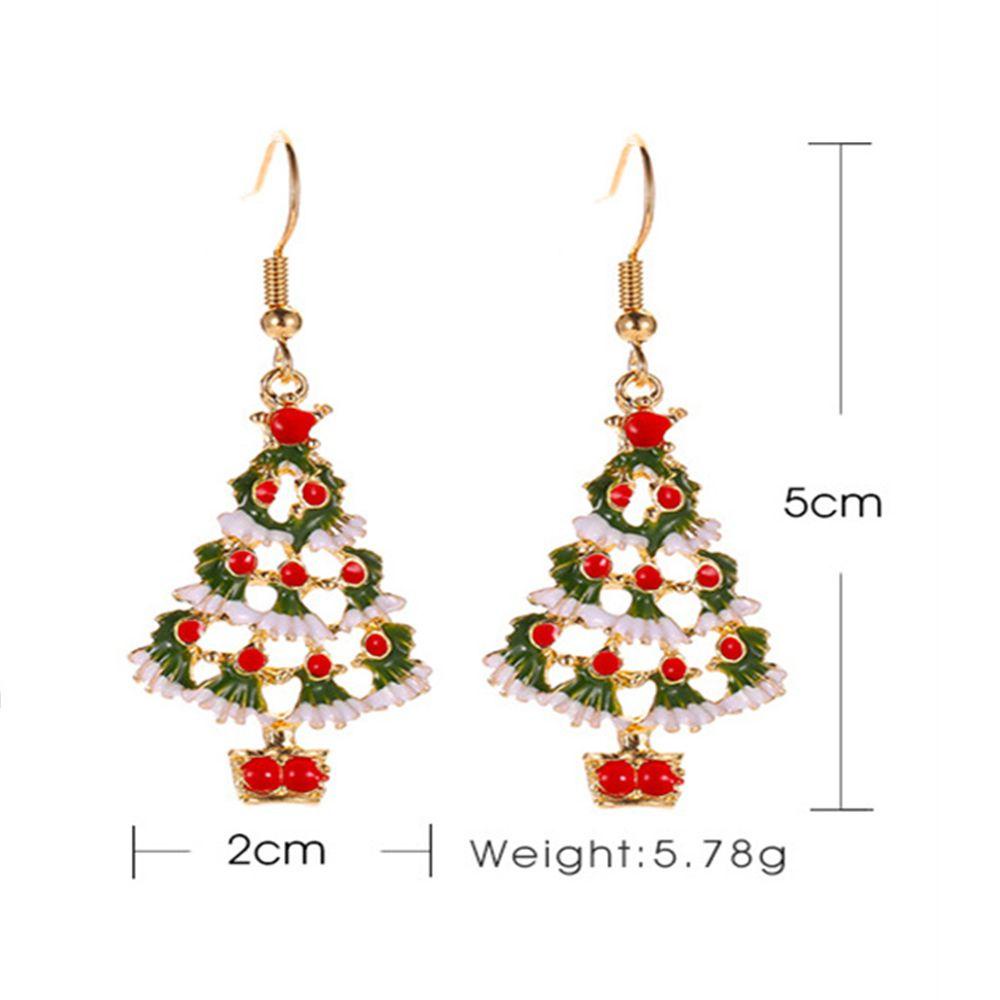 Khuyên Tai Hình Cây Thông Giáng Sinh