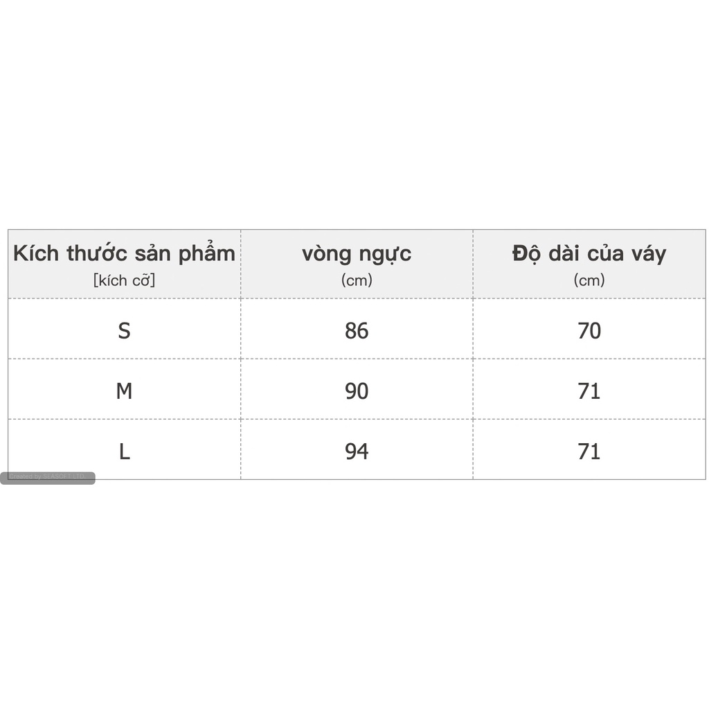Y832 Váy 2 dây xuất dư của LEDIN