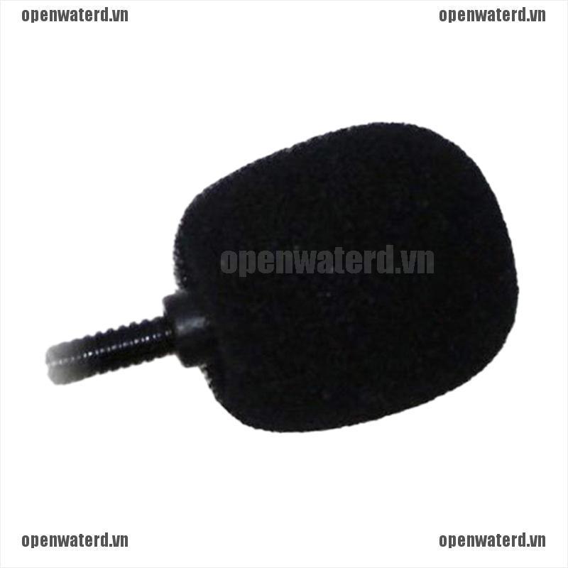 2 Đầu Bọc Micro Màu Đen 75x60mm