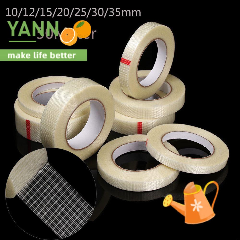 Băng Keo Dán Hộp Vách Ngăn Bằng Sợi Thủy Tinh Bền Chịu Nhiệt Độ Cao 50Meter