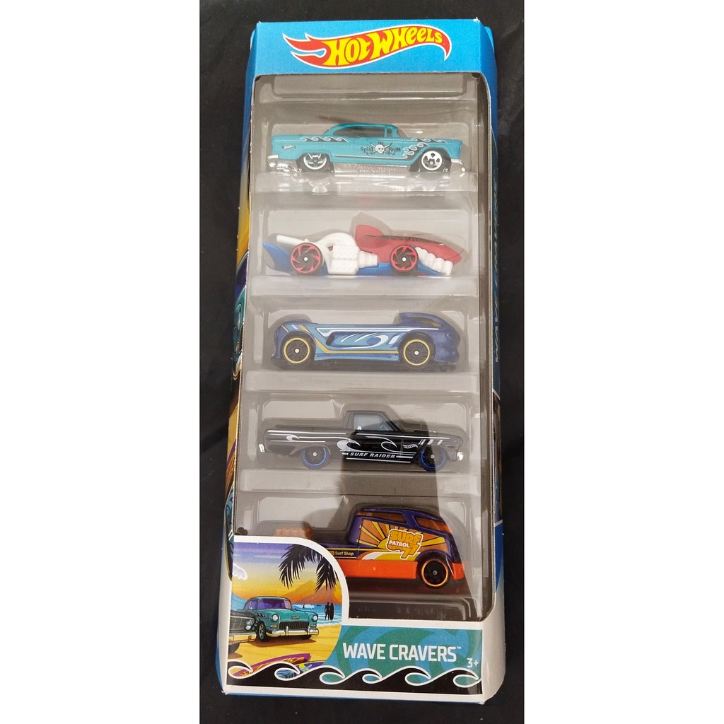 Hot Wheels Mô Hình Xe Hơi Đồ Chơi 5 Wave Cravers' 55 Chevy