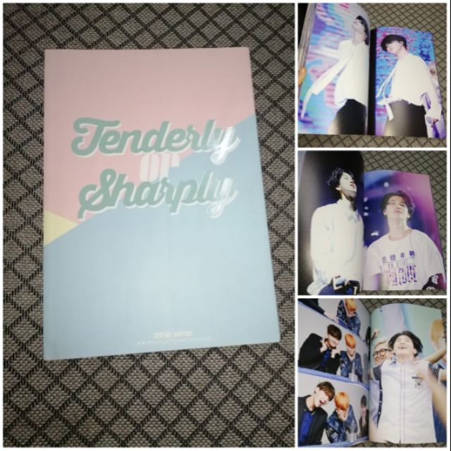 PHOTOBOOK BTS JIMIN TENDERLY OR SHARPLY fanisite
