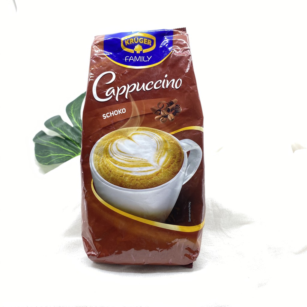 Cà phê sữa nóng CAPPUCCINO KRUGER - Hàng chuẩn đức