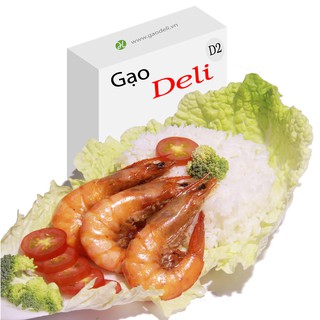 Gạo Sach Dẻo Thơm Deli D2 - 5kg - [Giá Cực Chất]