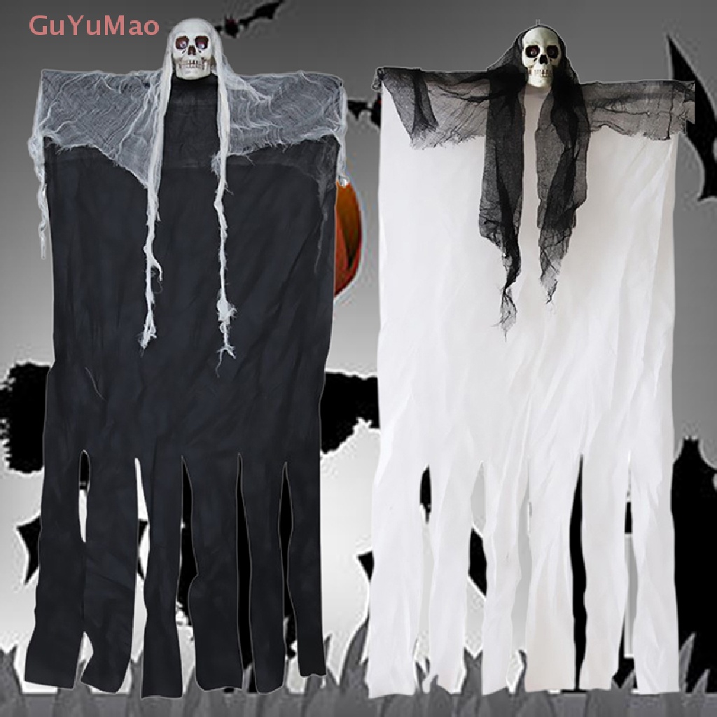 Bộ Xương Trắng Đen Trang Trí Halloween 2020 100cm