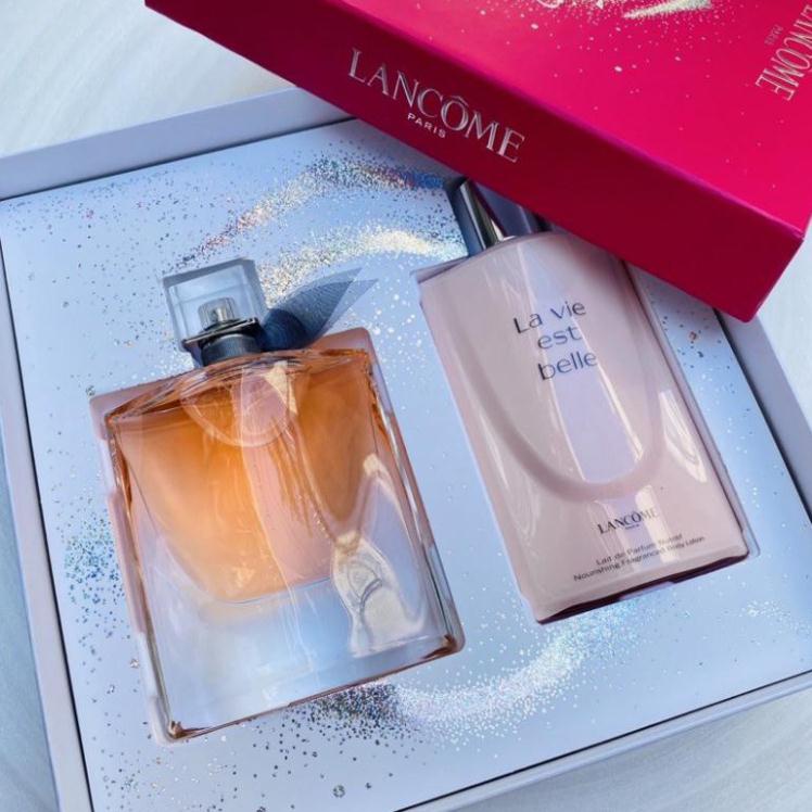 Set Nước hoa Nữ LANCOME La Vie Est Belle 100ml kèm dưỡng thể 200ml