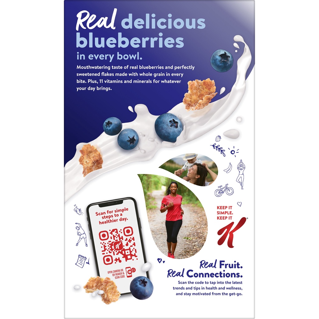 Ngũ cốc  Kellogg's Special K Blueberry 476 gr