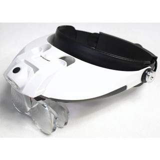 Kính lúp đội đầu kính phóng đại đa năng 5 kính có thể ghép đôi zoom 1.0x 1.5x 2.0x 2.5x 3.5x / 3.0x 4.0x 5.0x 5.5x 6.0x