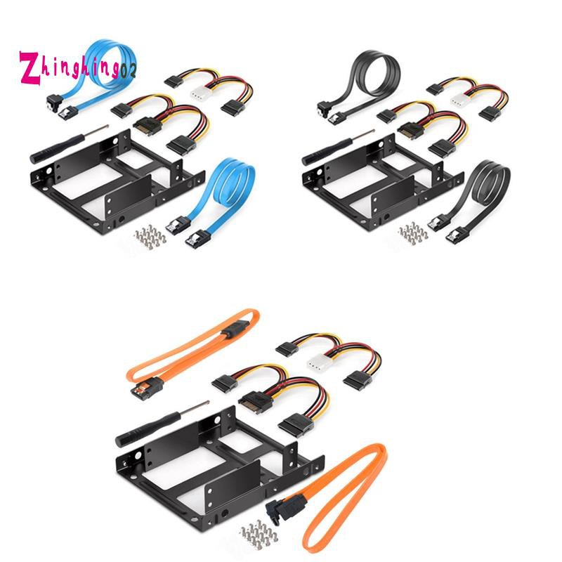 Bộ Chuyển Đổi Ổ Cứng Hdd 2.5-3.5 Inch Bằng Kim Loại Đen