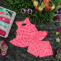 Com bo bé gai thun cotton 4c với borip