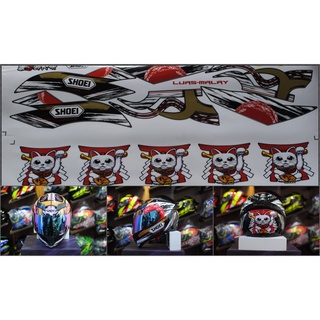 Tem Shoei X-14 Motegi 2 dán mũ bảo hiểm fullface