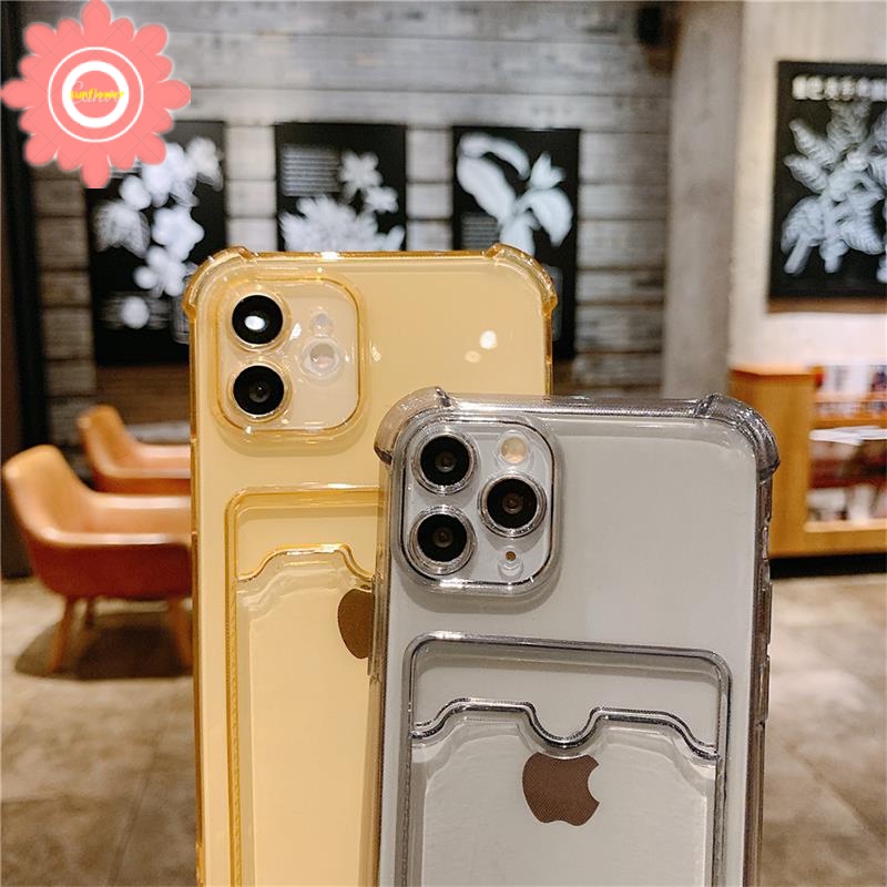 Ốp điện thoại TPU dẻo có ngăn thẻ cho XIAOMI REDMI 10 9 9A 9C NFC MI 11L POCO M3 X3 NFC X3 PRO NOTE 11 PRO 10S 9