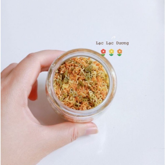 Mì Nui Hữu Cơ, Nui Hữu Cơ Cho Bé Ăn Dặm Hàng Nhập Khẩu Nhiều Hình Cho Bé Tập Cầm Nắm Gói 50g