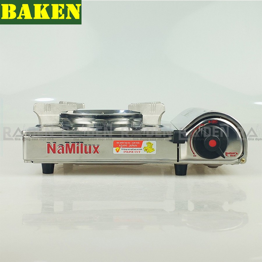 Bếp Ga Mini NAMILUX - PM1817AS - Bếp Ga Đơn Hồng Ngoại Chống Nổ - Tiết Kiệm Gas Với Van Tự Động Ngắt INLINE CUT - BAKEN