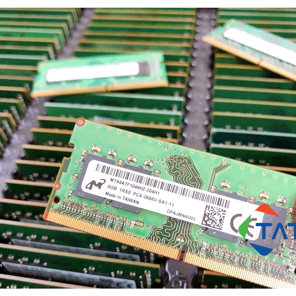 Ram Laptop 8GB DDR4 2666MHz Micron Mới - Bảo hành 36 tháng 1 đổi 1