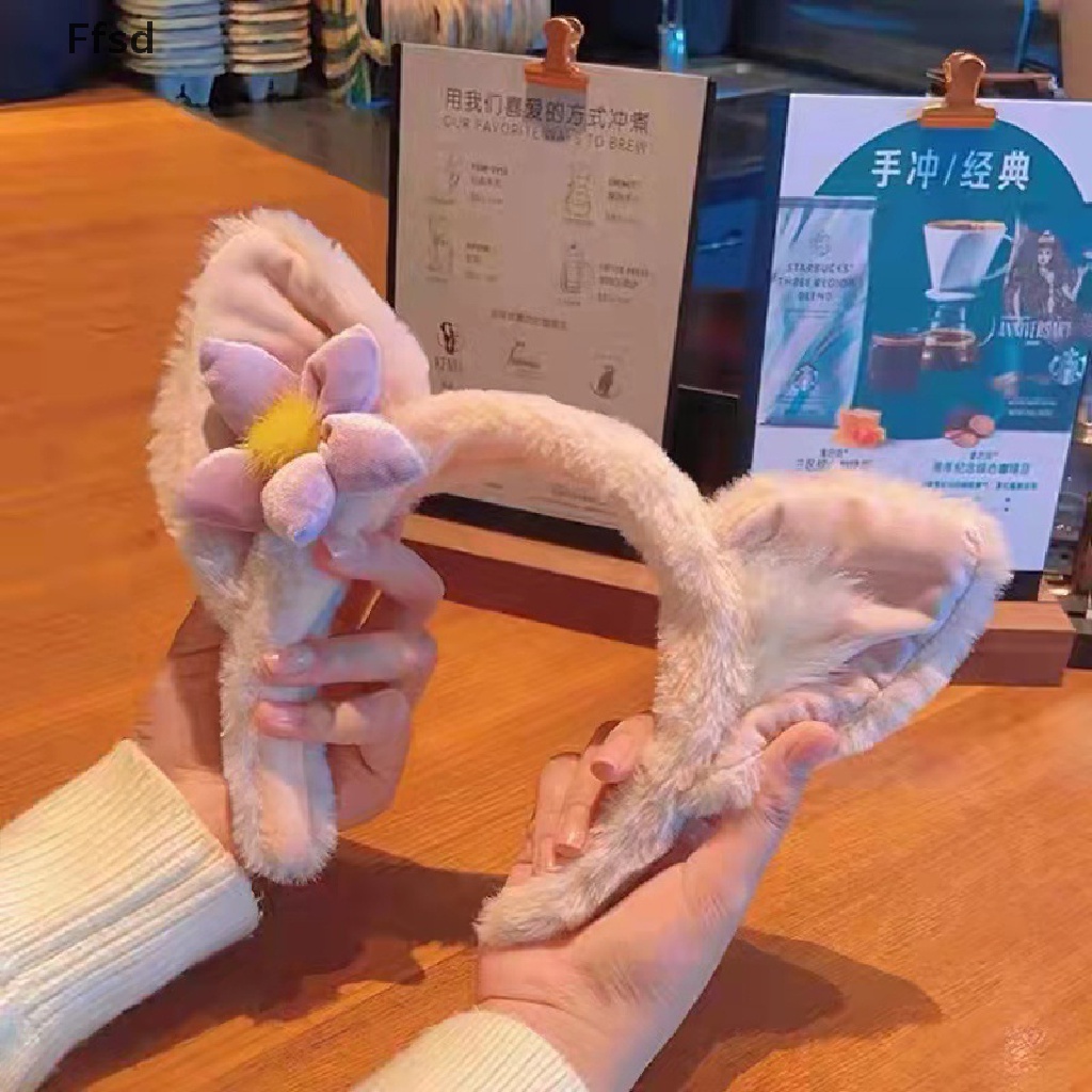 {Ffsd} Dây Cột Tóc Lông Nhung Nhỏ Nhắn Hình Cáo Linabell Fox Stellalou Duffy Bắt Nơ * Nóng Bỏng