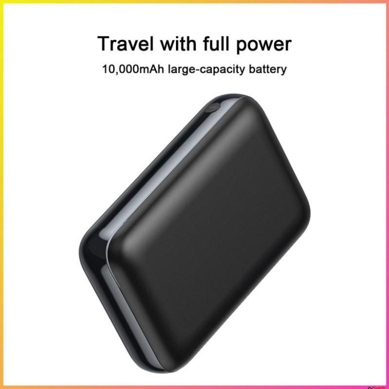 Pin dự phòng siêu nhỏ Baseus Mini JA Power Bank 10000mAh cho iPhone/ Smartphone/ Tablet