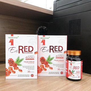 ✅ [Chính hãng] Vitamin E đỏ đẹp da hỗ trợ chống lão hóa nguyên liệu nhập khẩu Đức Evired Diamond tinh dầu thông đỏ
