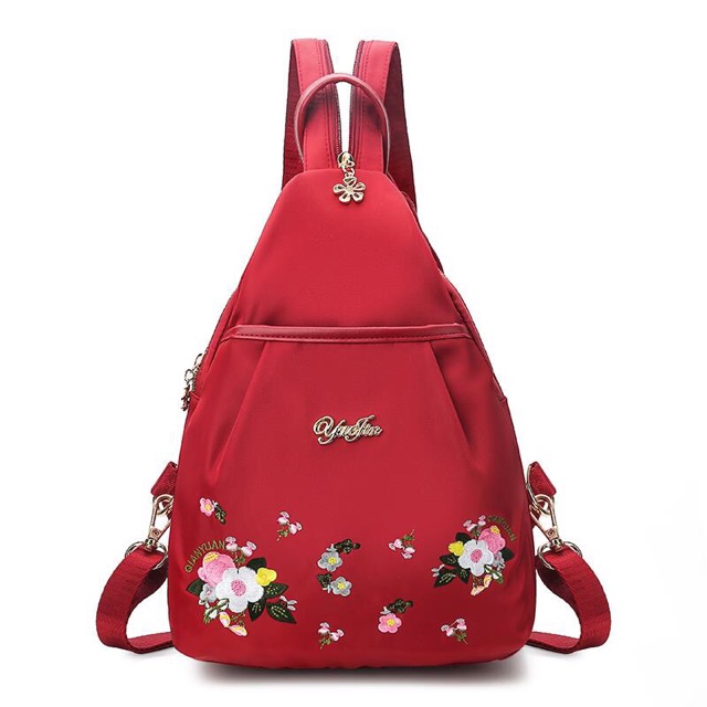 BA LÔ THÊU HOA SANG CHẢNH