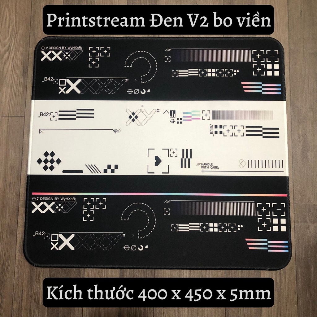 Lót chuột pad chuột chơi game CSGO in hình Printstream kích thước 40x45 dày 5mm