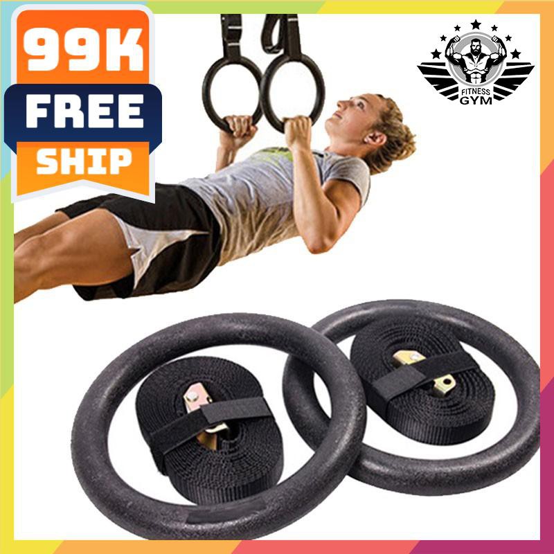 FREESHIP🎁 Vòng xà gymnastic rings 2021 /⭐ giá rẻ ⭐/ có khóa điều chỉnh tiện lợi | hn & tphcm