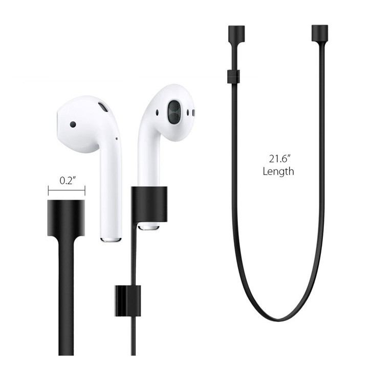 Dây đeo Silicon cho tai nghe Apple Airpods không bao gồm tai nghe thiết kế thời trang chắc chắn