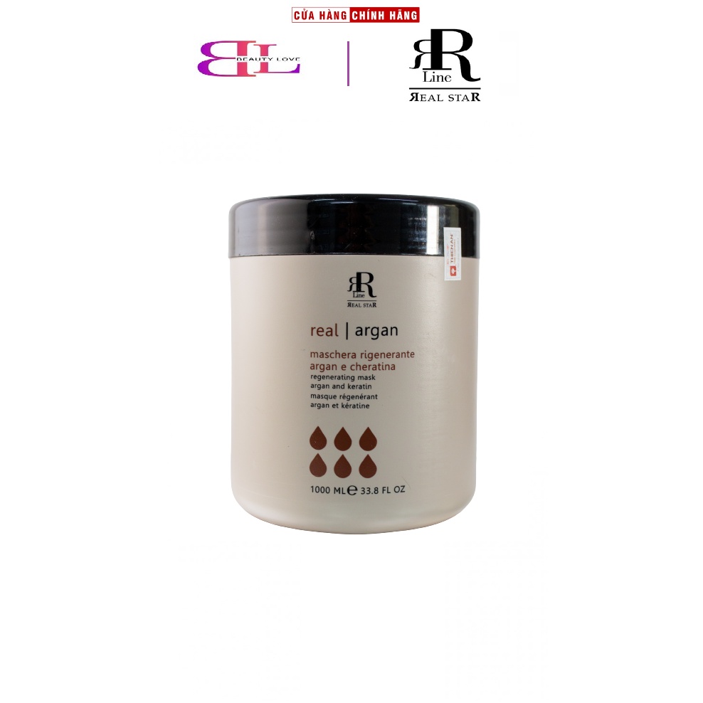 Dầu hấp chăm sóc tóc hư tổn và giúp làm mềm tóc Rrline Macadamia Collagen Star Mask