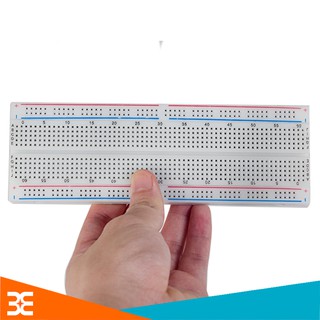 Breadboard MB-102 830 Lỗ 165x55x10mm (Board test, cắm linh kiện, bo test, bảng mạch thử nghiệm )