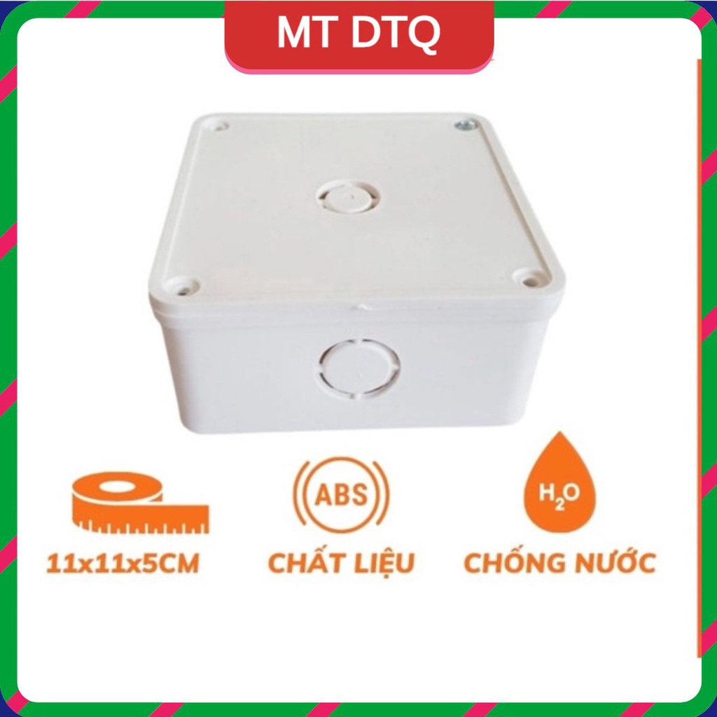 Hộp kỹ thuật kích thước 11cm x 11cm x 5 Chân đế chữ L Cho Camera chống nước hệ thống camera quan sát