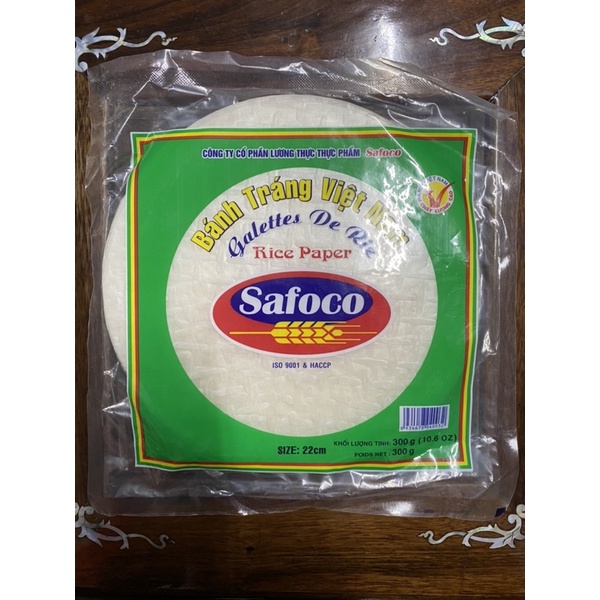Bánh Tráng Cuốn size 22 cm Safoco