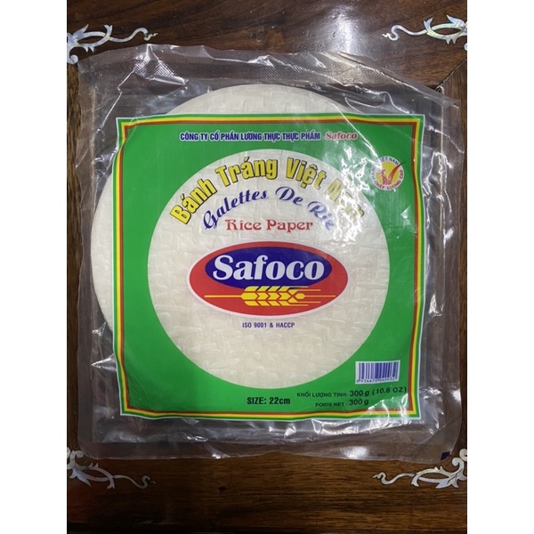 Bánh Tráng Cuốn size 22 cm Safoco (300g)