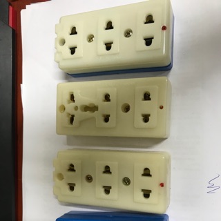 Ổ cắm 3 lỗ chống vỡ