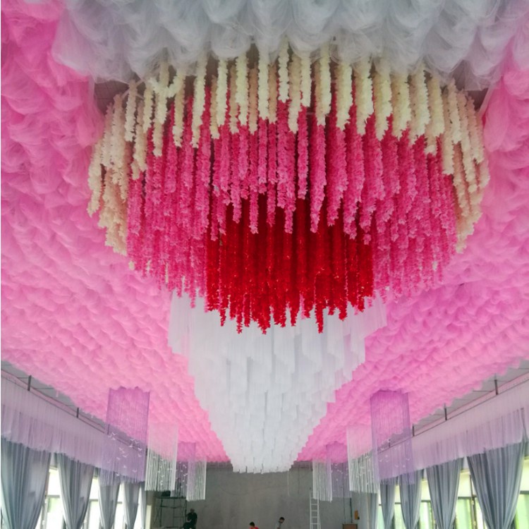 Dây Hoa Lá Giả Trang Trí