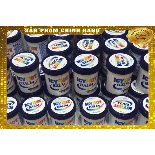 DẦU XOA BÓP GIẢM ĐAU NHỨC ICY HOT BALM PAIN RELIEVING EXTRA STRENGTH 99.2G