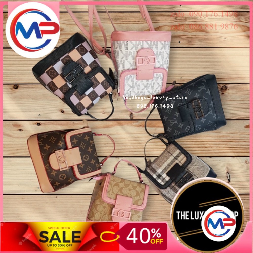 SALE balo nữ mini kiểu dáng thời trang có khóa kéo SHOP LUXURY