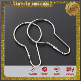 Combo 10 cái Móc Bầu móc Treo Hàng loại nhỏ hoặc combo 2 cái móc loại lớn Sắt xi bóng