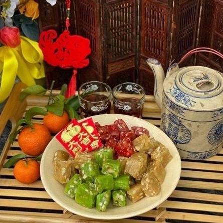 Trái cây sấy dẻo viên mix 3 vị 1kg