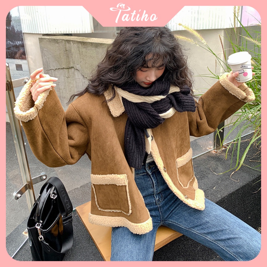 Khăn Quàng Cổ Cashmere Len Dày Họa Tiết Trơn Phối Hai Màu Cao Cấp Thời Trang Thu Đông - 35x180cm - Tatiho - Mã KLN14