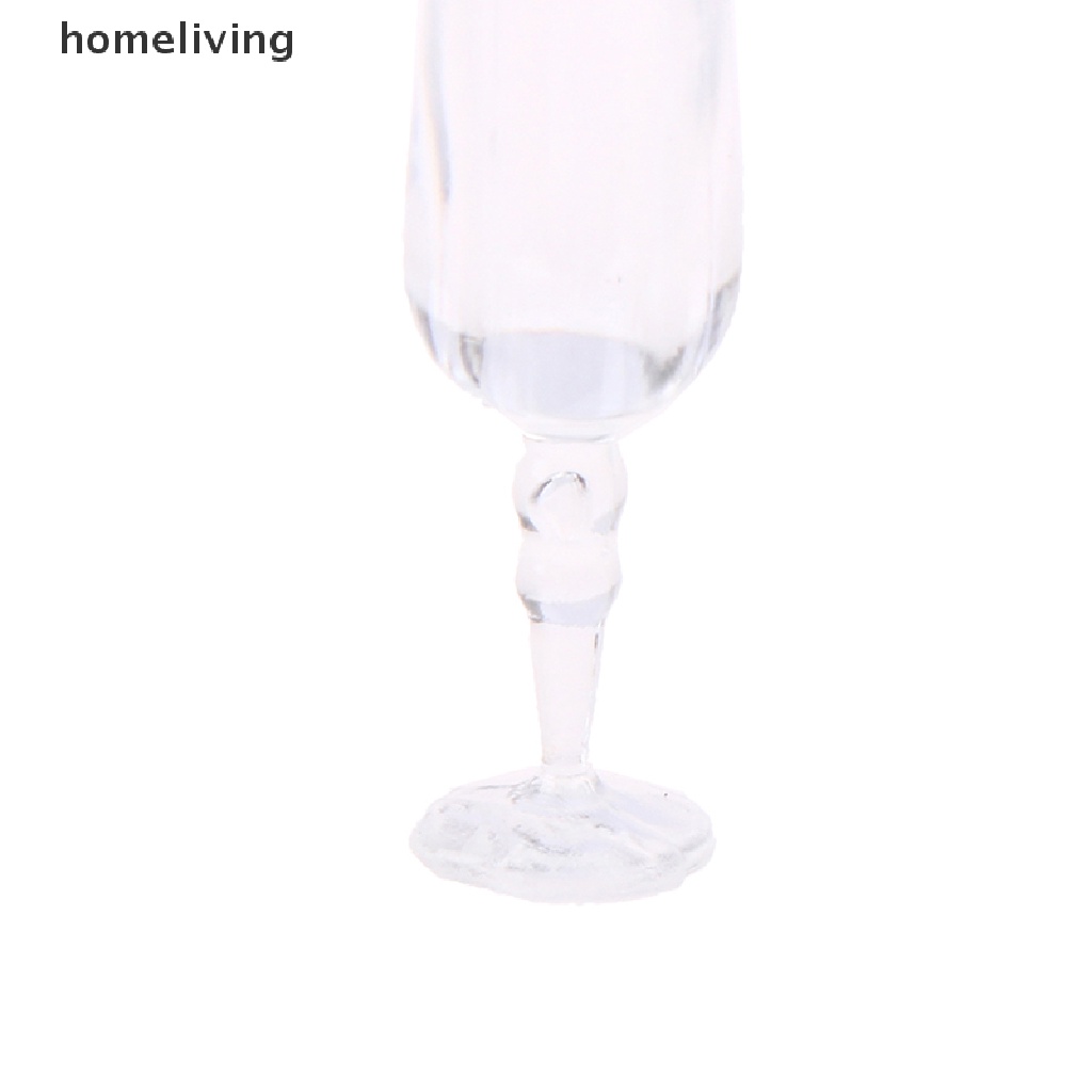 Set 6 Ly Thủy Tinh Uống Rượu Vang Cho Nhà Búp Bê