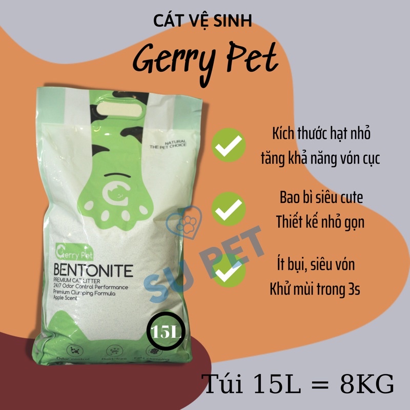 Cát vệ sinh cho mèo 15L - Có sẵn tại Hà Nội