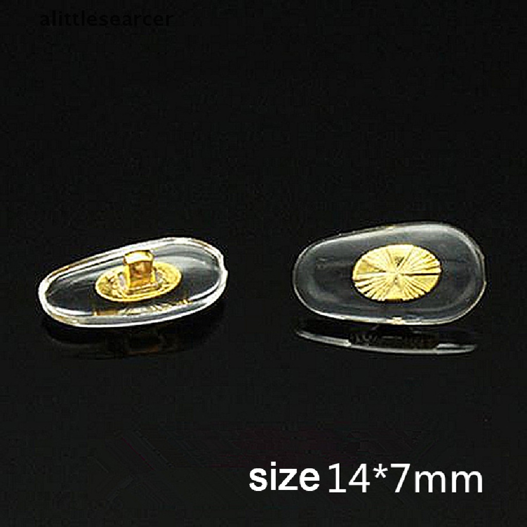 10 Miếng Đệm Mũi Cho Mắt Kính Chất Liệu Silicone