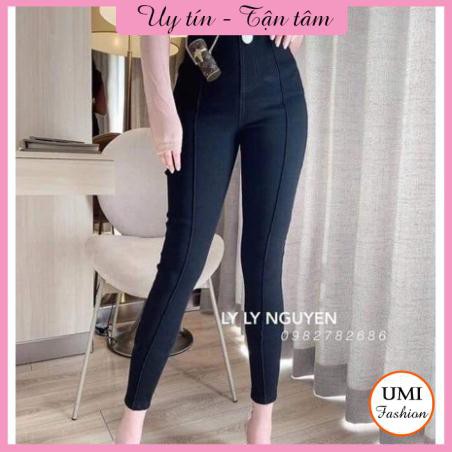 ✔️ Giá Sỉ Tận Gốc ❌ QUẦN BÒ GIẤY GÂN TRƯỚC CẠP CAO TÔN DÁNG ❌ LỖI 1 ĐỔI 1