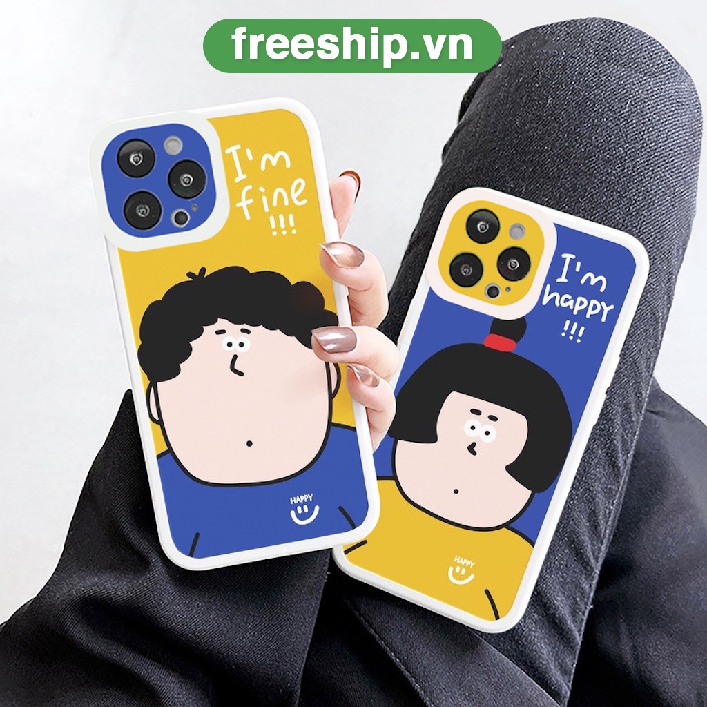 Ốp lưng iphone Sumo Couple bóng cạnh vuông 6/6plus/6s/6splus/7/7plus/8/8plus/x/xr/xs/11/12/13/pro/max/plus/promax