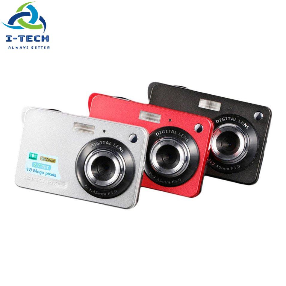 Máy Ảnh Kĩ Thuật Số Chống Rung Màn Hình Lcd Tft 18mp 720p 8x Zoom Hd 2.7 Inch