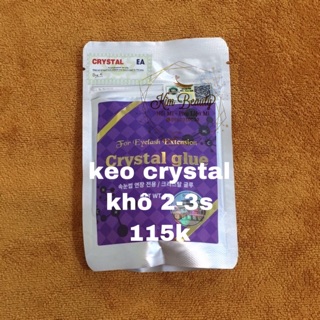 Keo crystal - keo nối mi